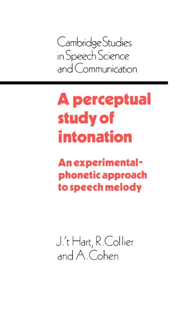 A Perceptual Study of Intonation