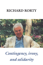 Contingency Irony And Solidarity Philosophy Of Social Science Cambridge University Press