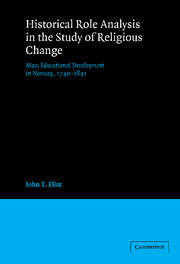 Historical Role Analysis in the Study of Religious Change