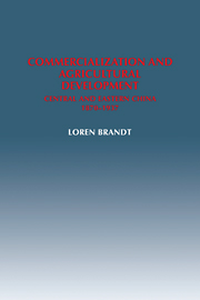 Commercialization and Agricultural Development