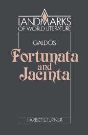 Galdós: Fortunata and Jacinta