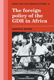 The Foreign Policy of the GDR in Africa