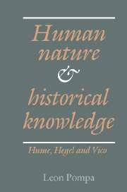 Human Nature and Historical Knowledge