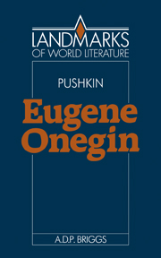 Alexander Pushkin: Eugene Onegin