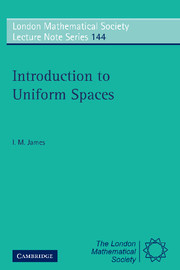 Introduction to Uniform Spaces