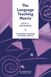 The Language Teaching Matrix