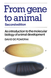 Gene animal introduction molecular biology animal development 2nd edition |  Genetics | Cambridge University Press