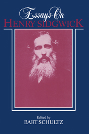 Essays on Henry Sidgwick