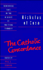 Nicholas of Cusa: The Catholic Concordance