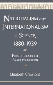 Nationalism and Internationalism in Science, 1880–1939