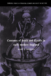 Contours of Death and Disease in Early Modern England