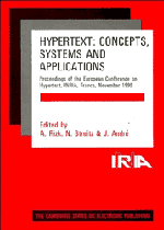 Hypertext: Concepts, Systems and Applications
