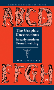 The Graphic Unconscious in Early Modern French Writing