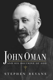 John Oman and his Doctrine of God