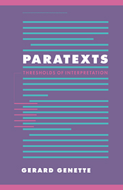 Paratexts