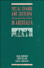 Social Change and Cultural Transformation in Australia