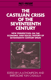 The Castilian Crisis of the Seventeenth Century