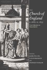 The Church of England c.1689–c.1833