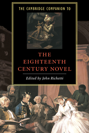 The Cambridge Companion to the Eighteenth-Century Novel