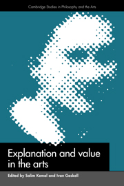 Explanation and Value in the Arts