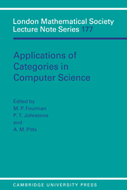 Applications of Categories in Computer Science