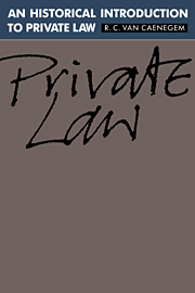 An Historical Introduction to Private Law
