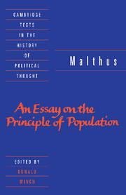 Malthus: 'An Essay on the Principle of Population'