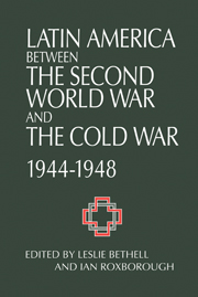 Latin America between the Second World War and the Cold War