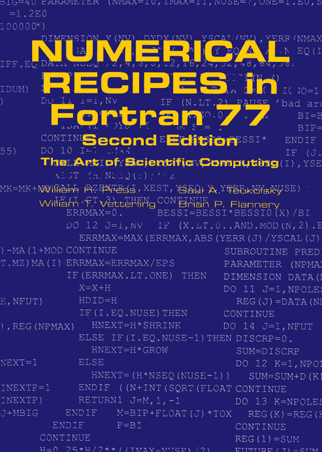 Numerical Recipes in FORTRAN 77