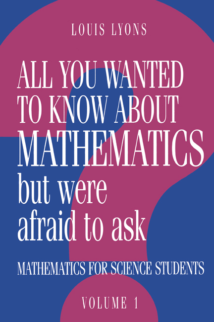 All You Wanted to Know about Mathematics but Were Afraid to Ask