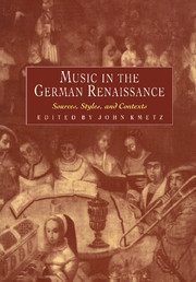 Music in the German Renaissance