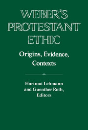 Weber's Protestant Ethic