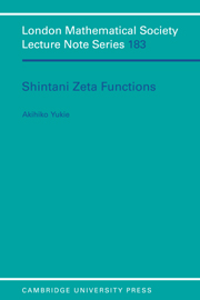 Shintani Zeta Functions