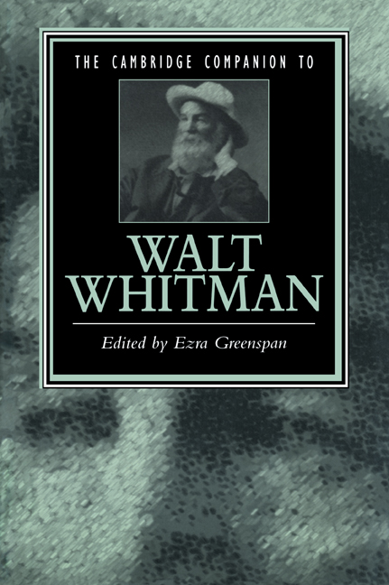 The Cambridge Companion To Walt Whitman