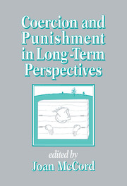 Coercion and Punishment in Long-Term Perspectives