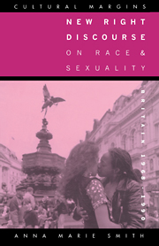 New Right Discourse on Race and Sexuality