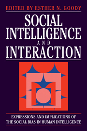 Social Intelligence and Interaction