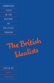 The British Idealists