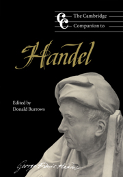 The Cambridge Companion to Handel
