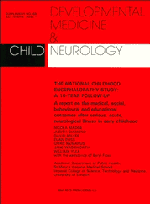 The National Childhood Encephalopathy Study