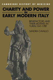 Charity and Power in Early Modern Italy