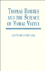 Thomas Hobbes and the Science of Moral Virtue