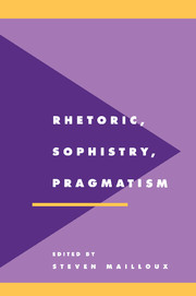 Rhetoric, Sophistry, Pragmatism