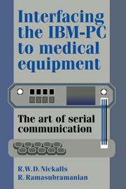 Interfacing the IBM-PC to Medical Equipment