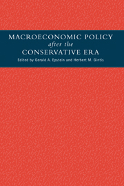 Macroeconomic Policy after the Conservative Era