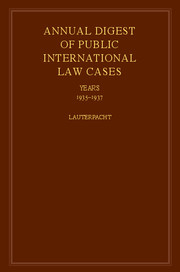 International Law Reports