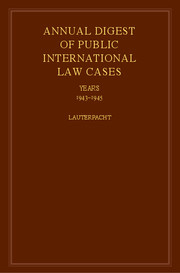 International Law Reports