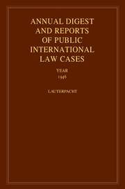 International Law Reports