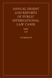 International Law Reports