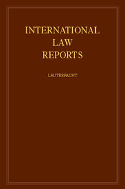 International Law Reports